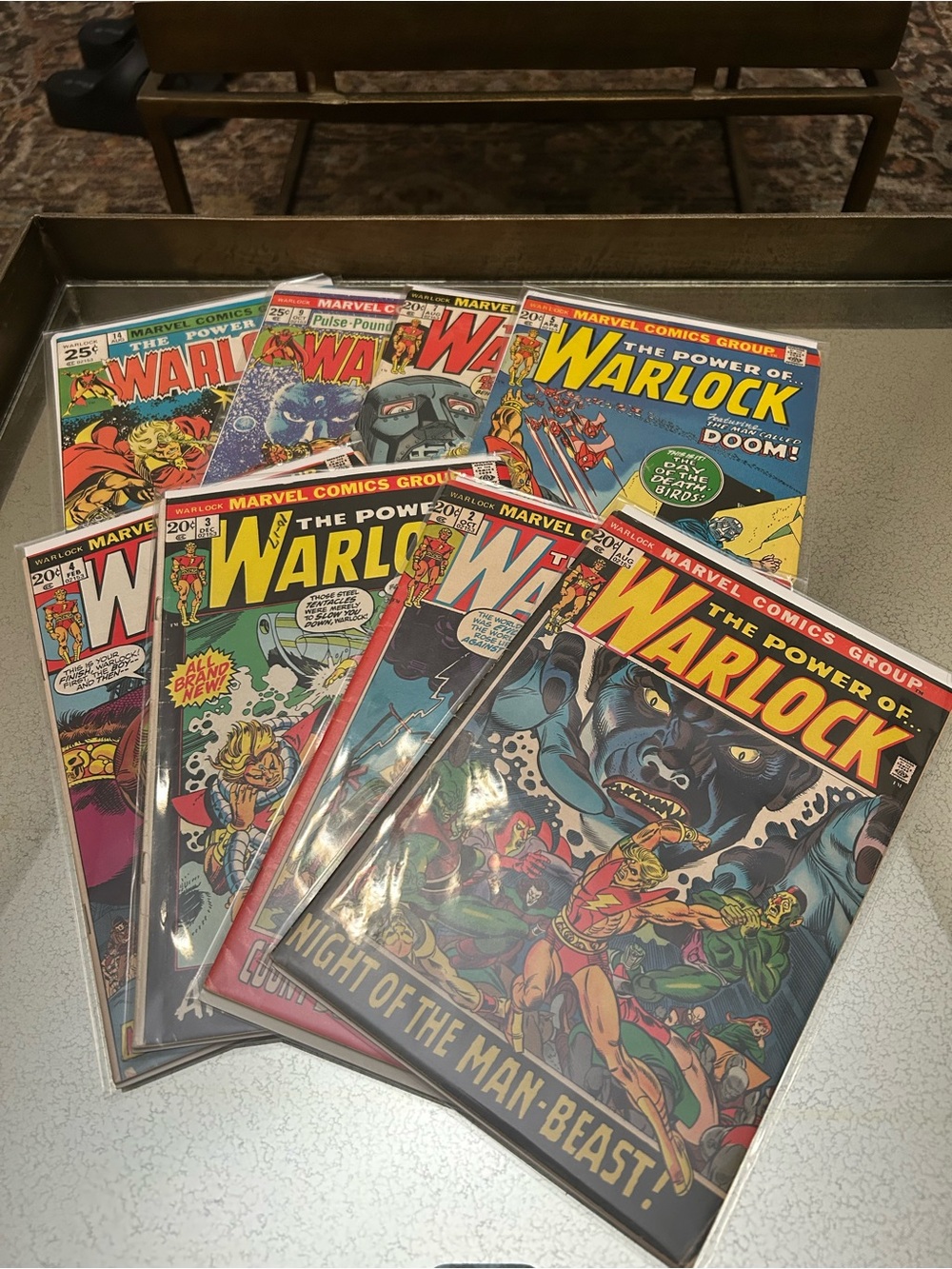 The Power of Warlock Comic Book Collection - Multi-Color